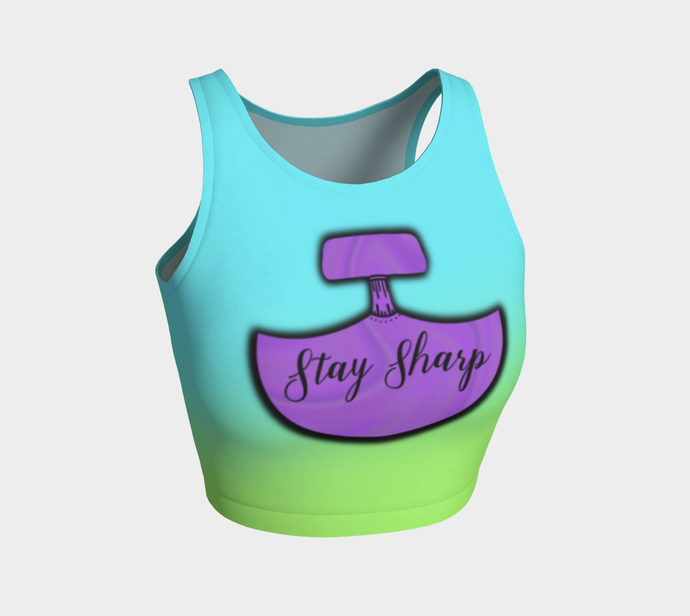 Stay Sharp Crop Top