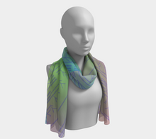 Load image into Gallery viewer, Pastel Inuit tattoo scarf pre order
