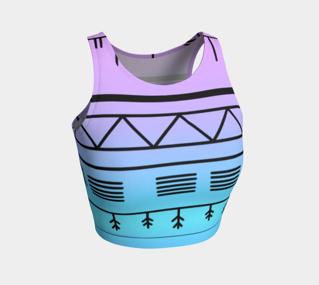 Dreamy horizontal crop top