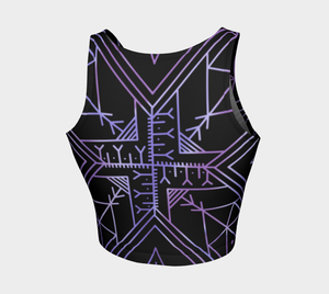 Purple Tunniit Crop Top