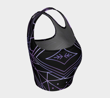Load image into Gallery viewer, Purple Tunniit Crop Top
