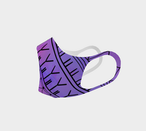 Purple and Pink Tunniit Mask