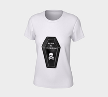 Load image into Gallery viewer, Black Death to Colonialism T shirt Made to Order
